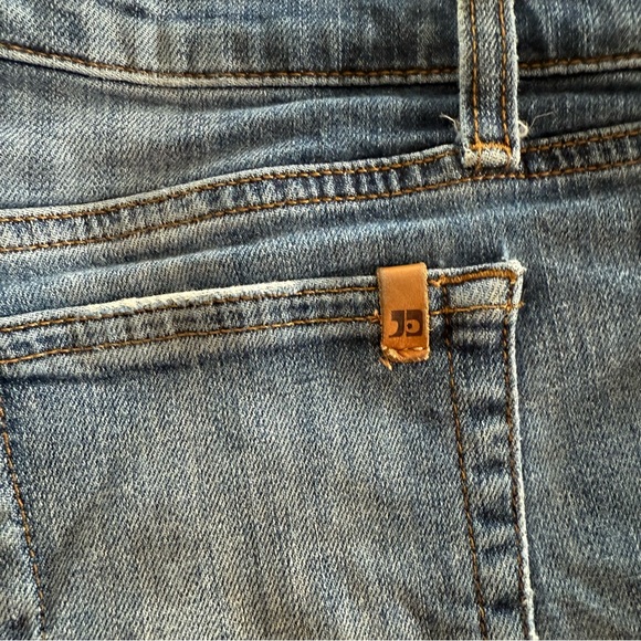 Joe's Jeans Classic Blue Ripped Shorts - Picture 4 of 6